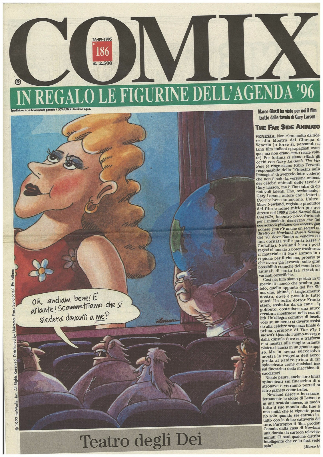 COMIX 26 SETTEMBRE 1995