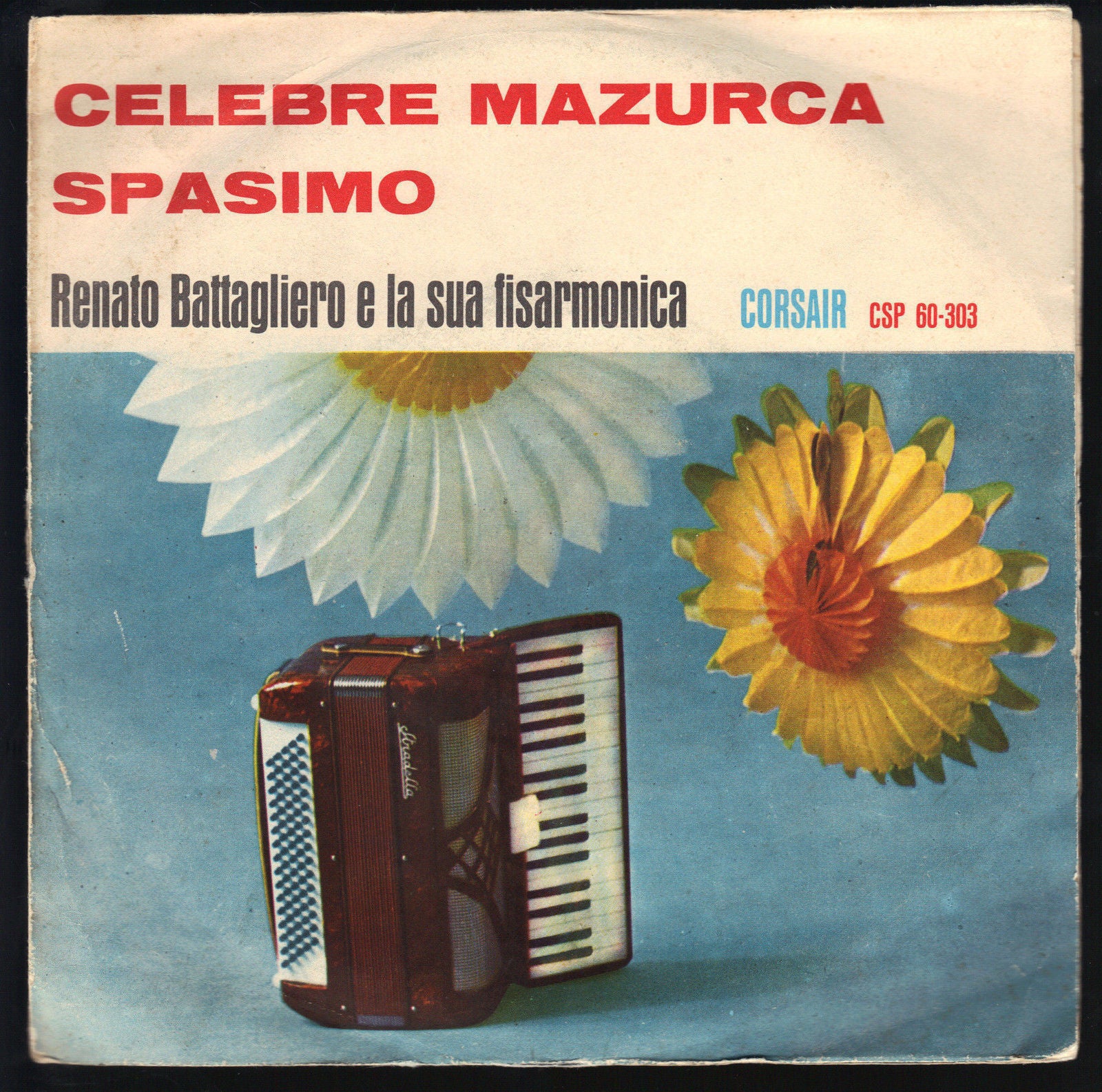 CELEBRE MAZURCA - SPASIMO # RENATO BATTAGLIERO E LA SUA FISARMONICA