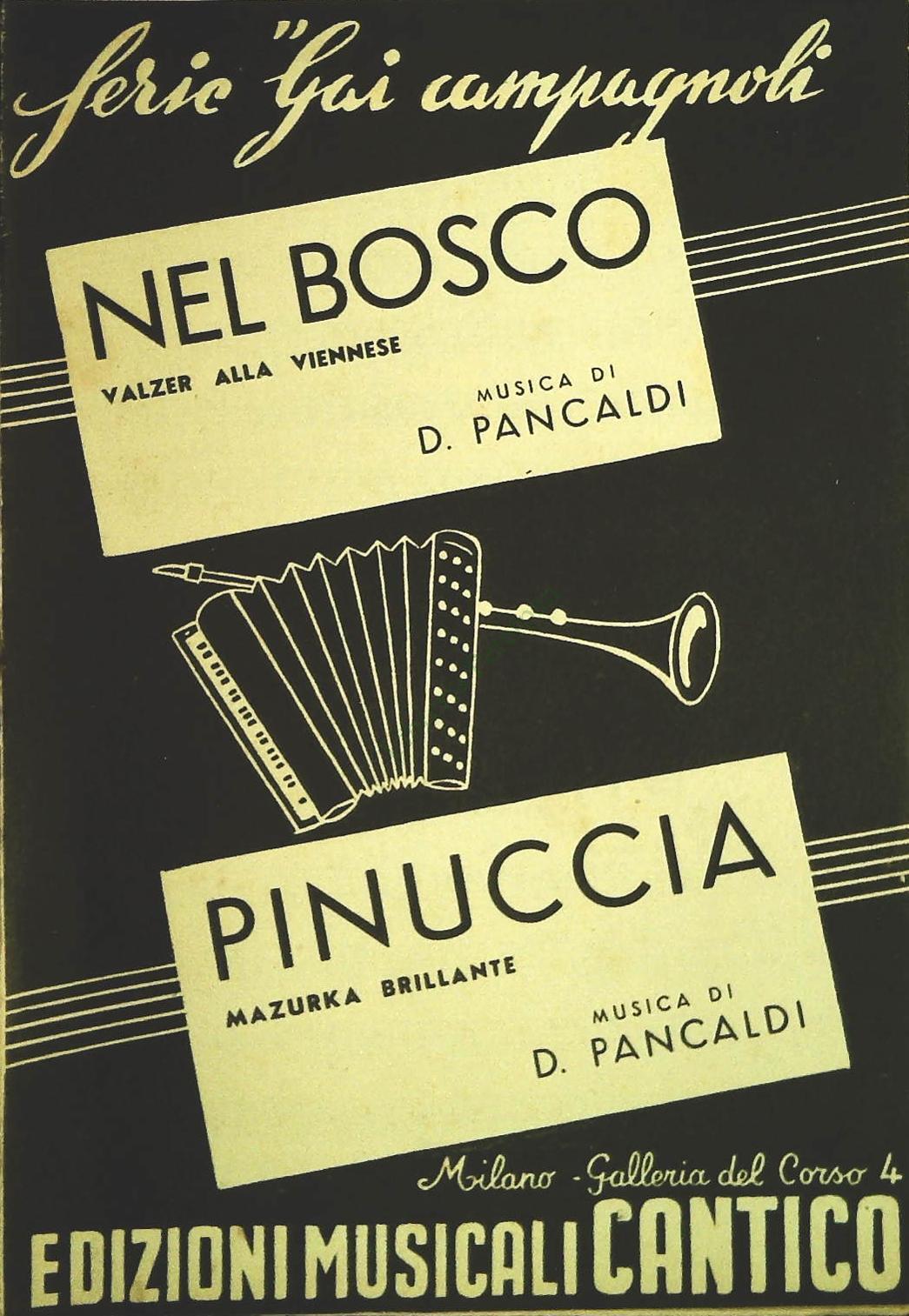 GAI CAMPAGNOLI - DUE BRANI - SPARTITO-SHEET MUSIC