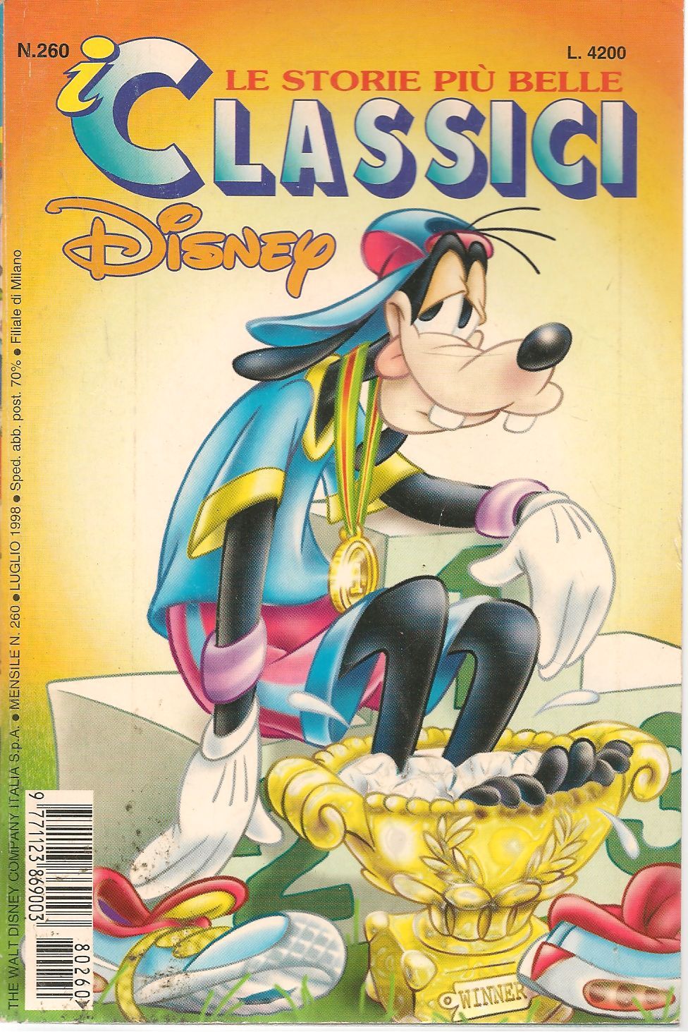 CLASSICI DISNEY N. 260 - LUGLIO 1998