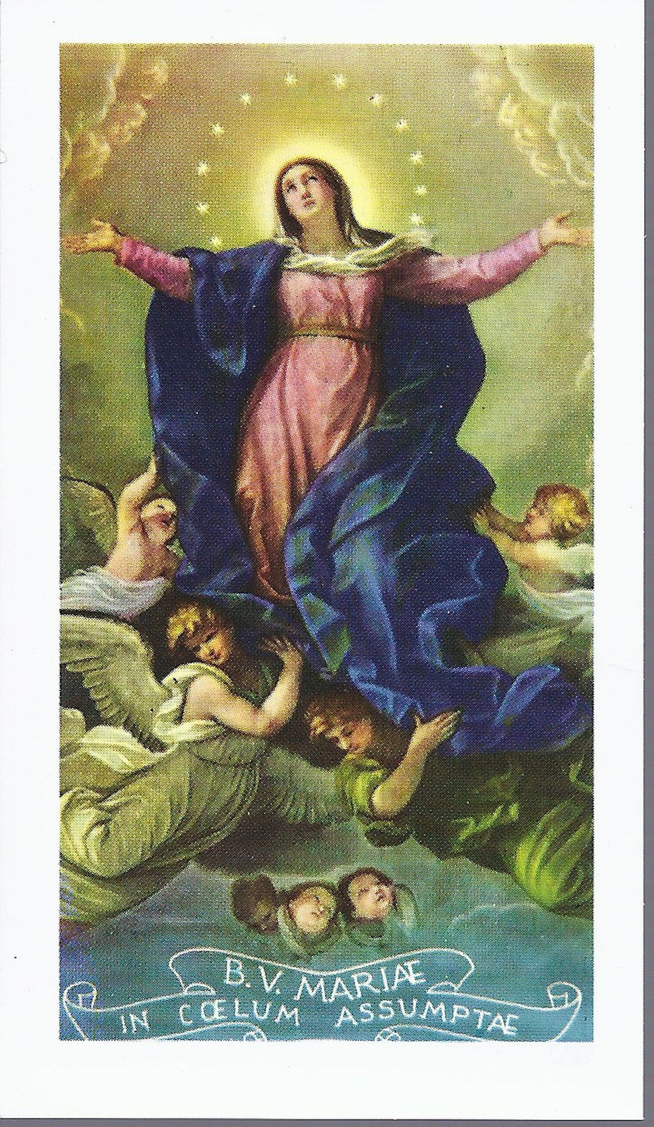 B. V. MARIAE IN COELUM ASSUMPTAE - SANTINO - AS015-199 - Ed.