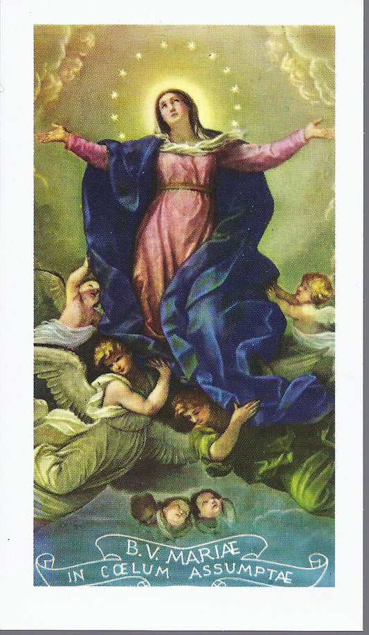 B. V. MARIAE IN COELUM ASSUMPTAE - SANTINO - AS015-199 - Ed.