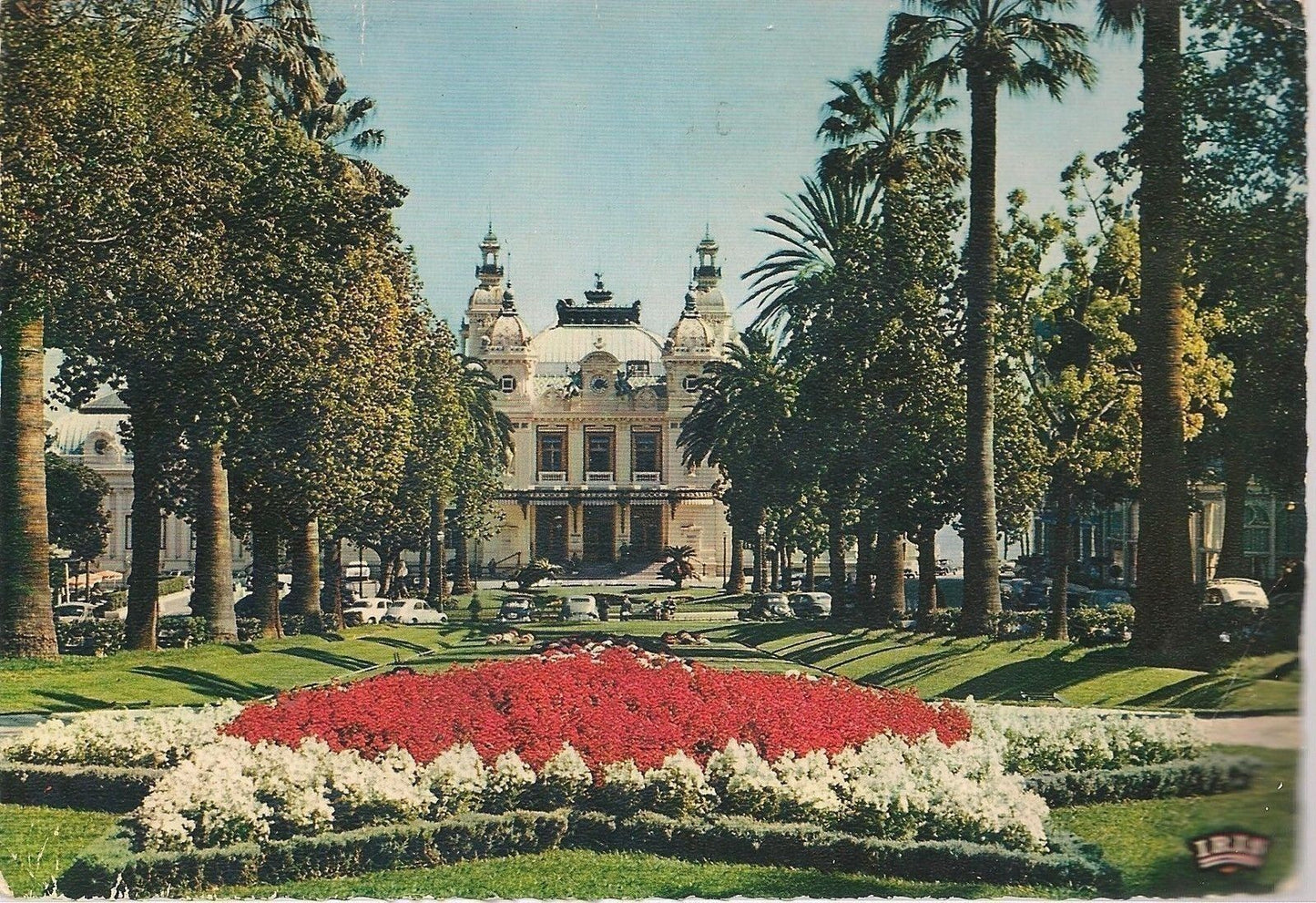 MONTECARLO - LE CASINO ET SES JARDINS - V1965