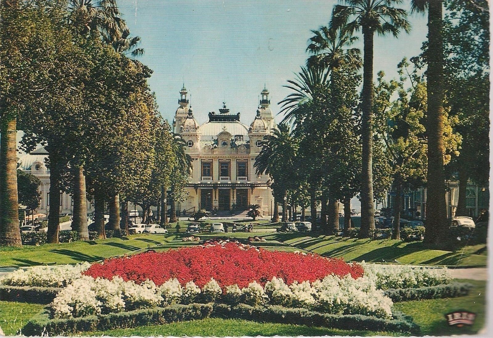 MONTECARLO - LE CASINO ET SES JARDINS - V1965