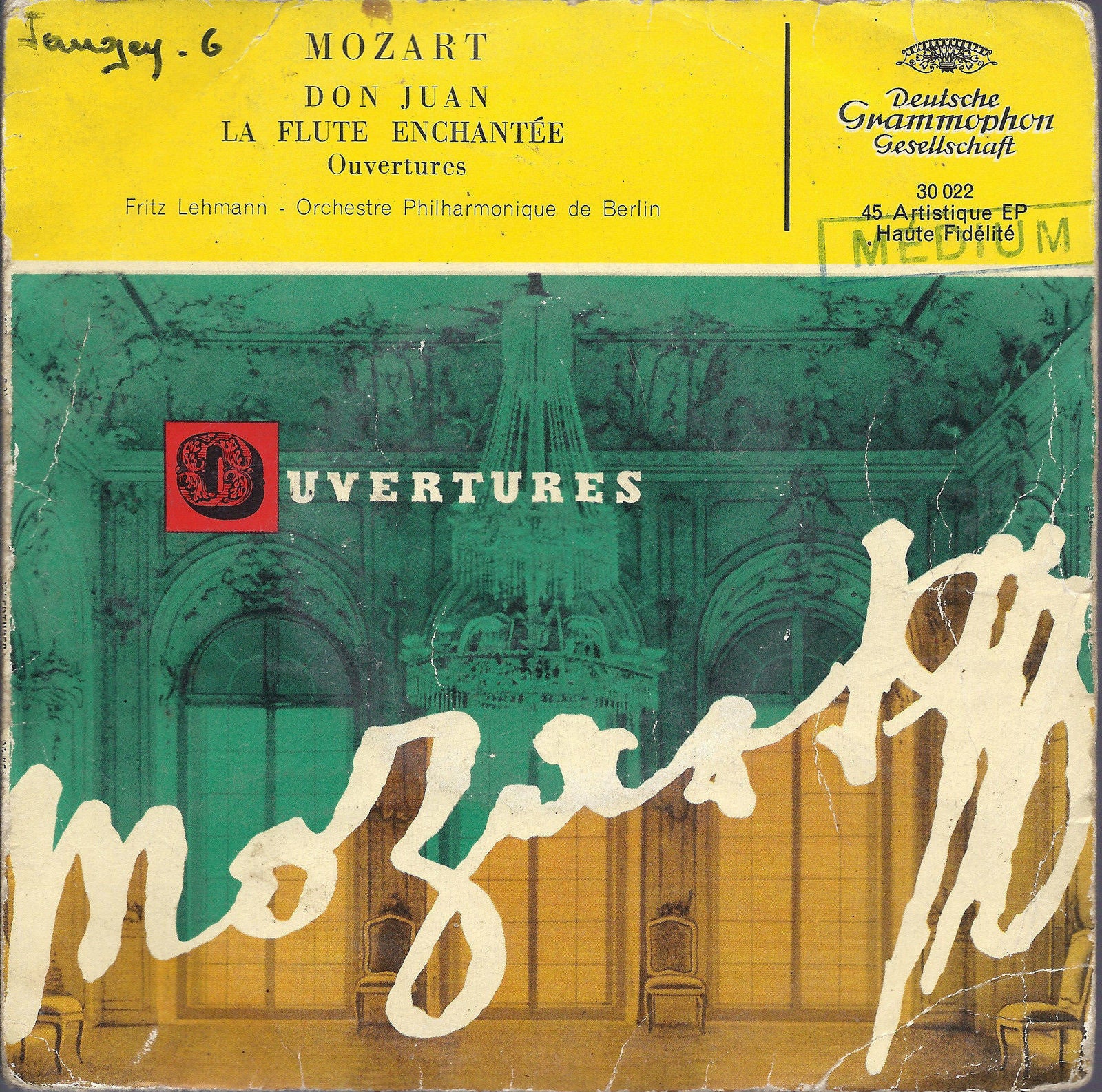 MOZART - DON JUAN - LE FLUTE ENCHANTEE # PHILARMONIQUE BERLIN - dir. F. LEHMANN