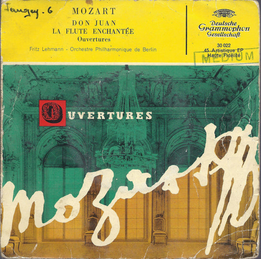 MOZART - DON JUAN - LE FLUTE ENCHANTEE # PHILARMONIQUE BERLIN - dir. F. LEHMANN