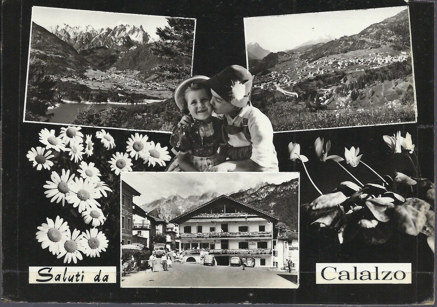 CALALZO - SALUTI 3 VEDUTE - V 1972 - FG