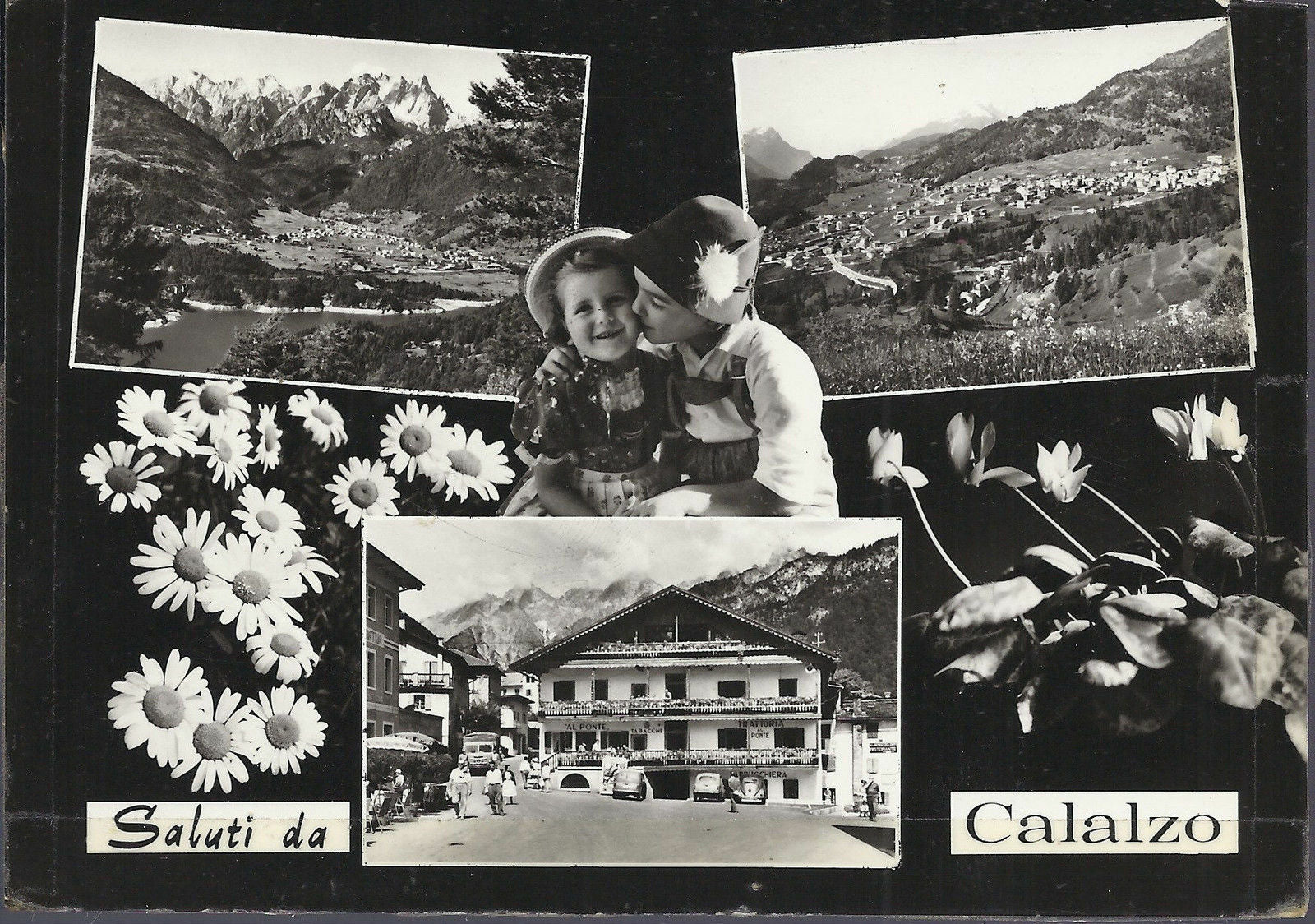 CALALZO - SALUTI 3 VEDUTE - V 1972 - FG