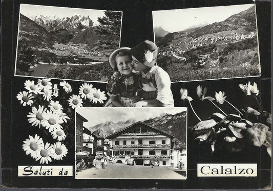 CALALZO - SALUTI 3 VEDUTE - V 1972 - FG