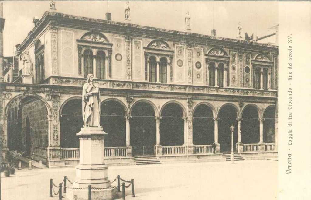 VERONA - LOGGIA DI FRA GIOCONDO - NV
