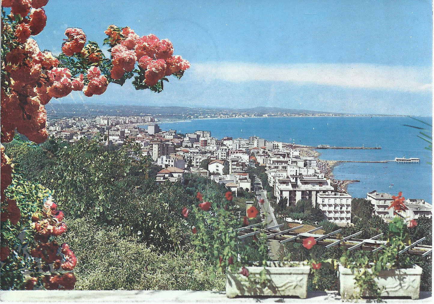 GABICCE MONTE - PANORAMA RIVIERA ADRIATICA - V1970
