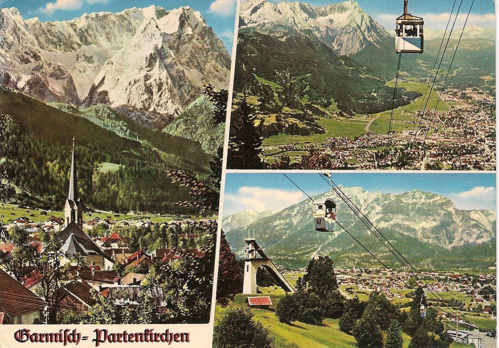 GARMISCH-PARTENKIRCHEN - 3VEDUTE/3BILDER - V1967