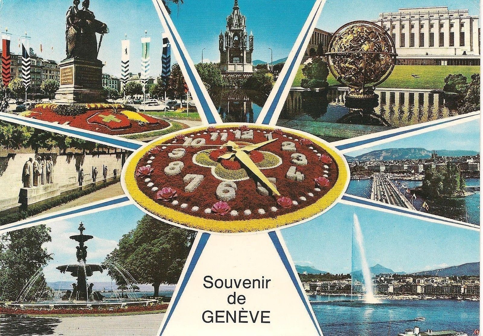 GINEVRA/GENEVE - 8 VEDUTE - V1991