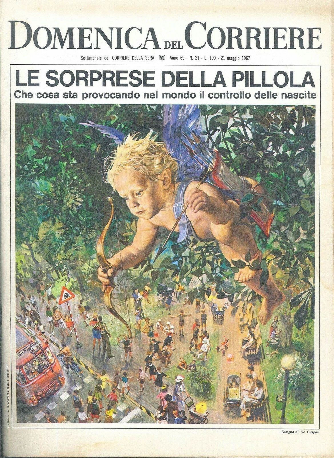 DOMENICA DEL CORRIERE N 21 - 21 MAGGIO 1967