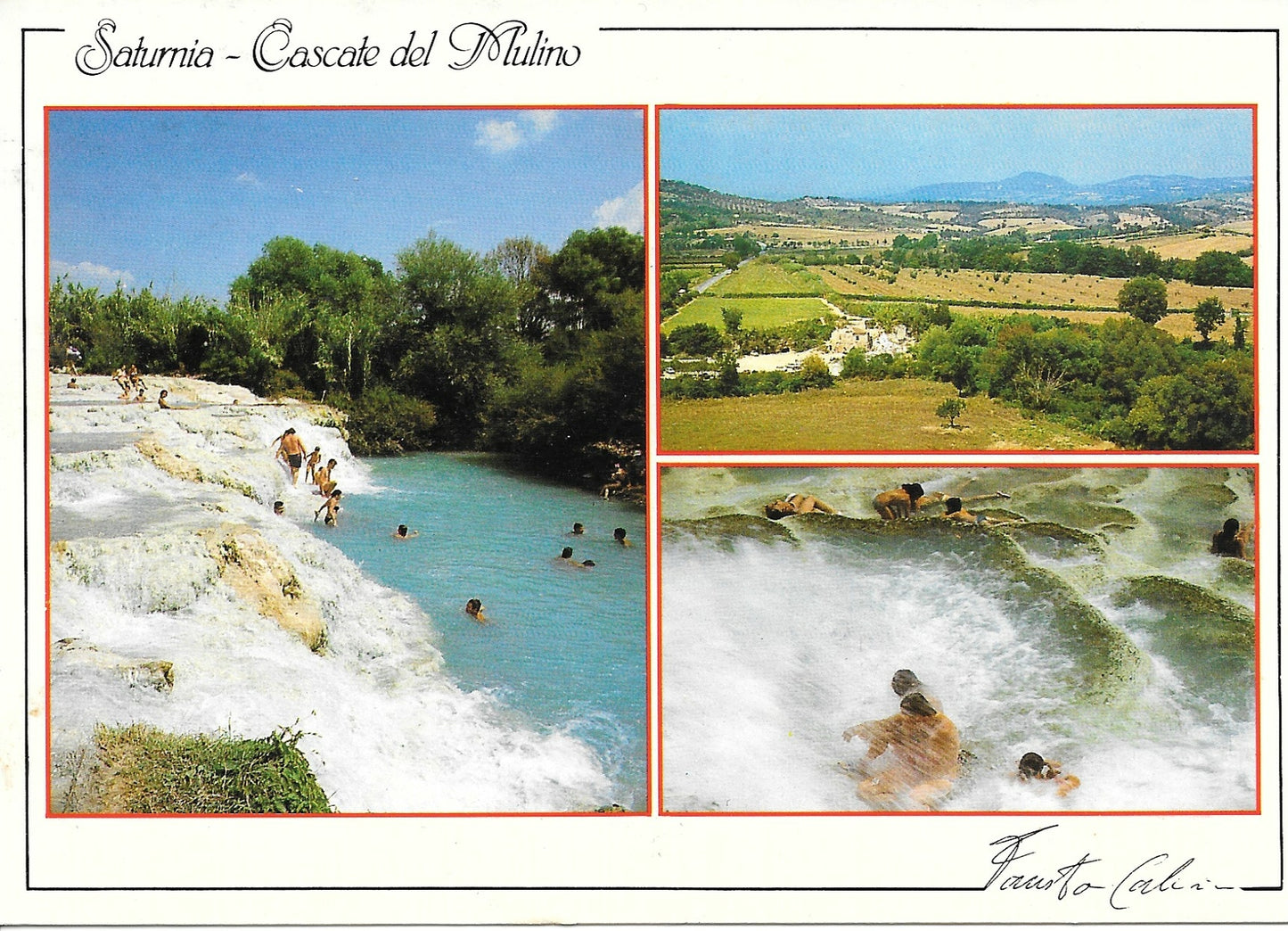 SATURNIA - CASCATE DEL MULINO - 3 VEDUTE - V1988