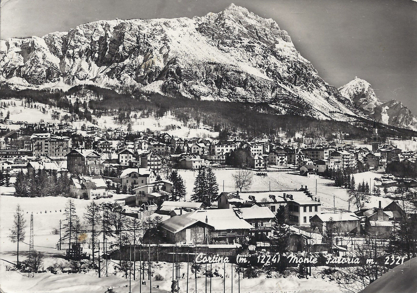 CORTINA - MONTE FALORIA - V 1958