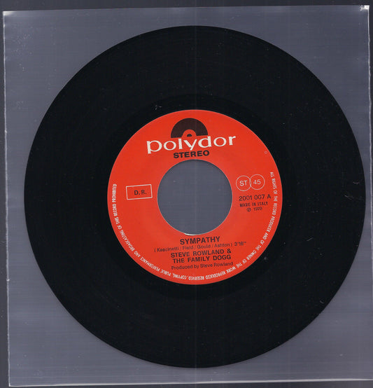 SYMPATHY - MOONSHINE MARY == STEVE ROWLAND & THE FAMILY DOGG