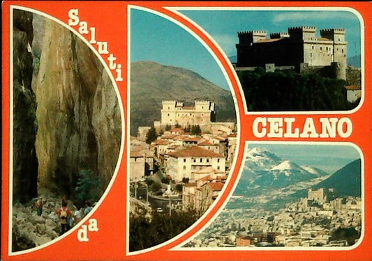 SALUTI DA CELANO - QUATTRO VEDUTE - NV