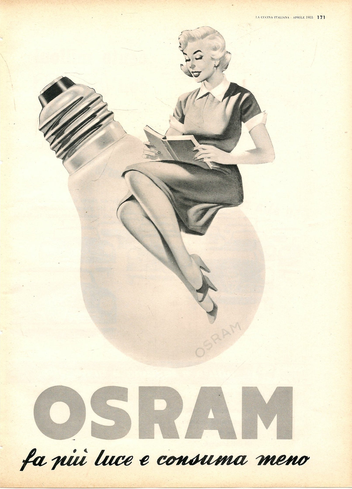 OSRAM. FA PIU' LUCE E CONSUMA MENO - ADVERTISNG