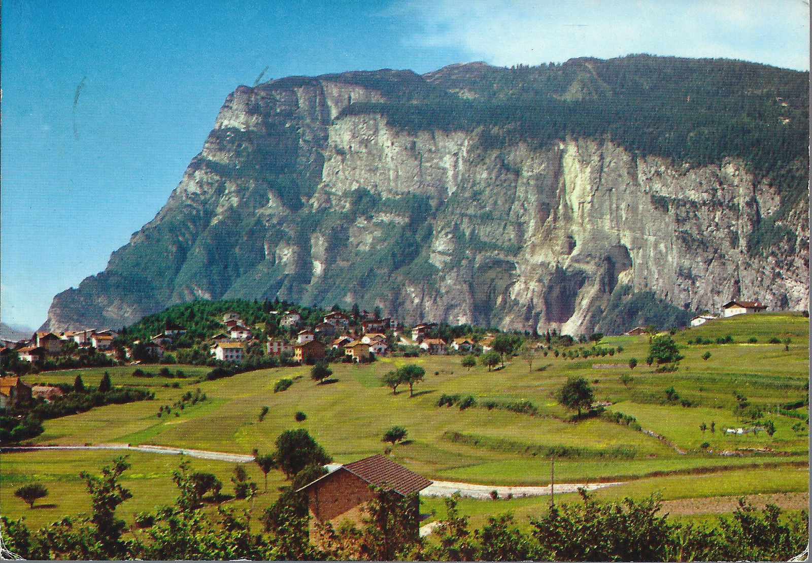 FAI DELLA PAGANELLA - PANORAMA CON LA PAGANELLA - VSD - FG