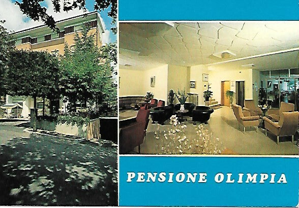 CHIANCIANO TERME - PENSIONE OLIMPIA - 2 IMMAGINI - NV