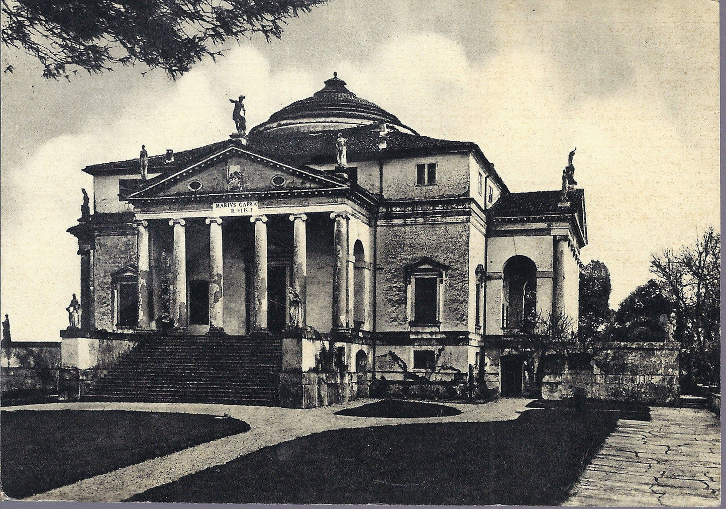 VICENZA - LA ROTONDA DEL PALLADIO - V 1970 - FG