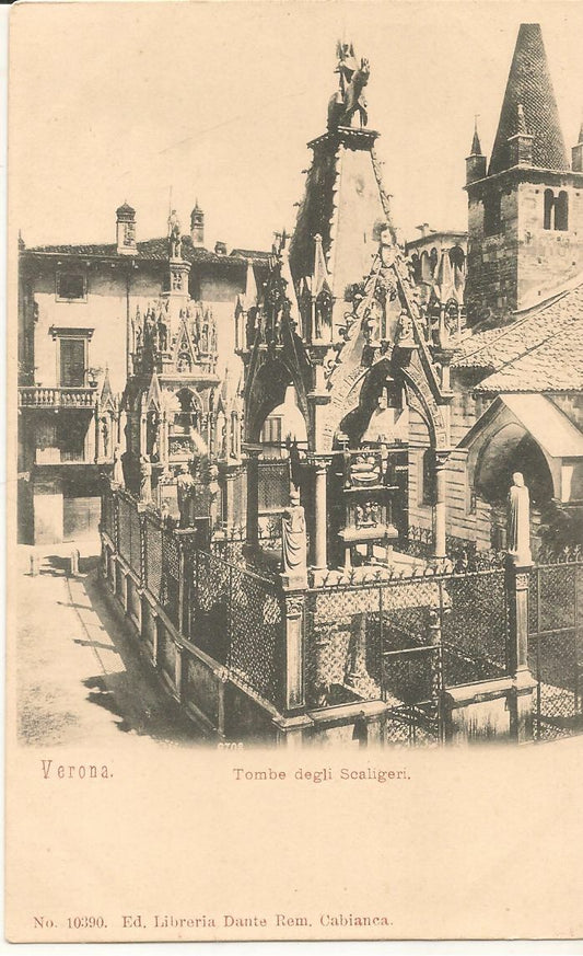 VERONA - TOMBE DEGLI SCALIGERI - NV