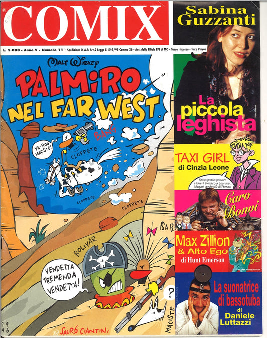 COMIX ANNO V - NUMERO 11 NOVEMBRE 1996