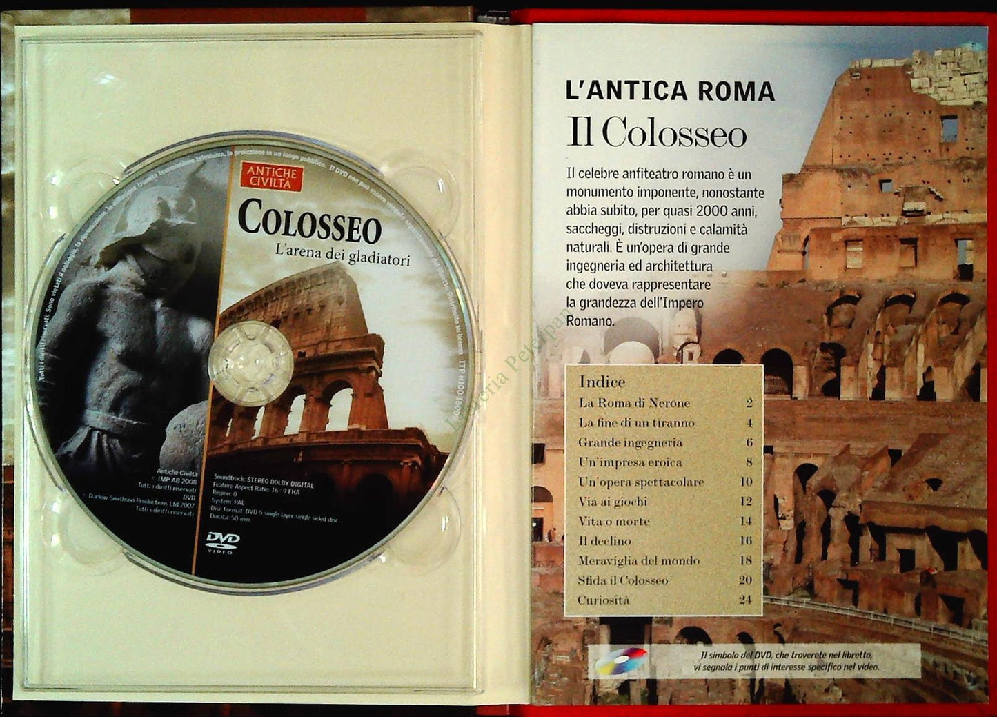 ANTICA ROMA - IL COLOSSEO - DVD