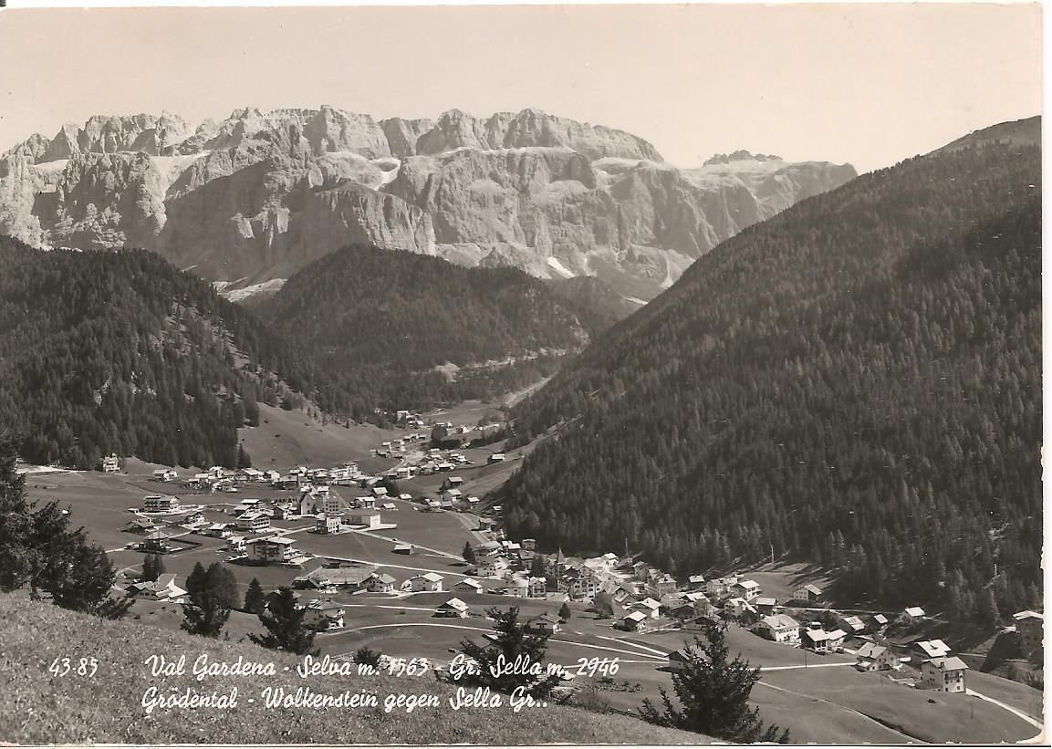 VALGARDENA - SELVA - V1970