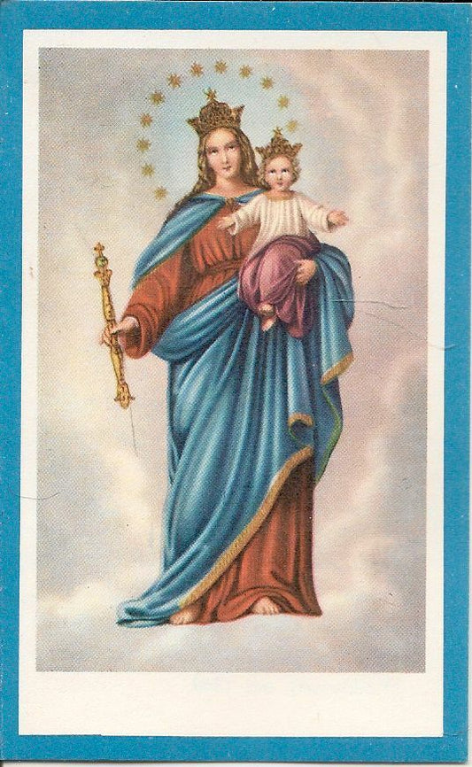 MARIA AUSILIATRICE - HOLY CARD