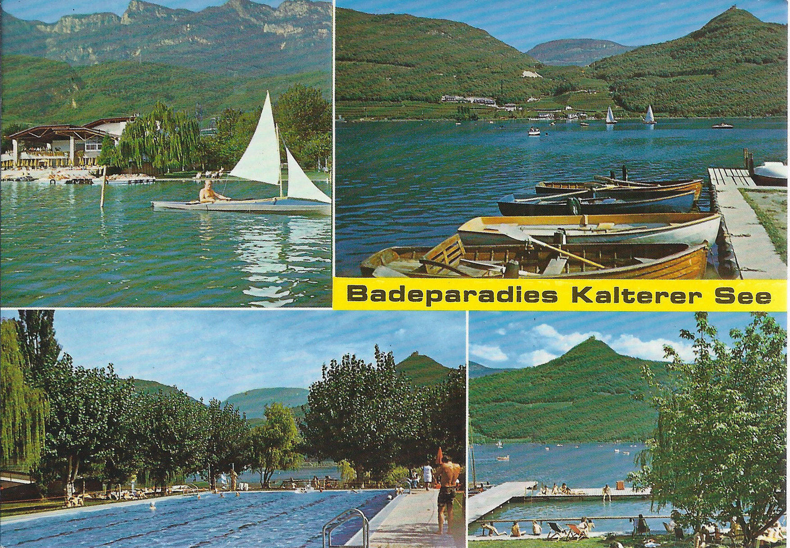 KALTERN - BADEPARADIES KALTERER SEE - CALDARO - IL LAGO - 4 