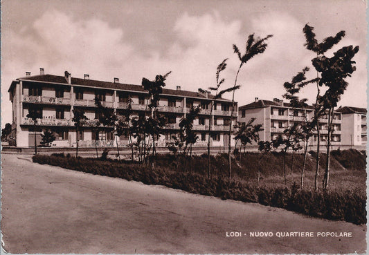 LODI - NUOVO QUARTIERE POPOLARE - V1956