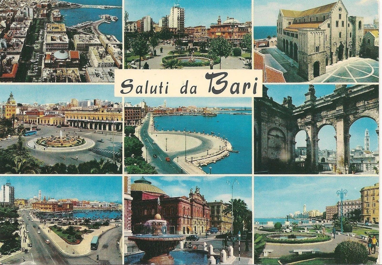 BARI - 9 VEDUTE - V1971