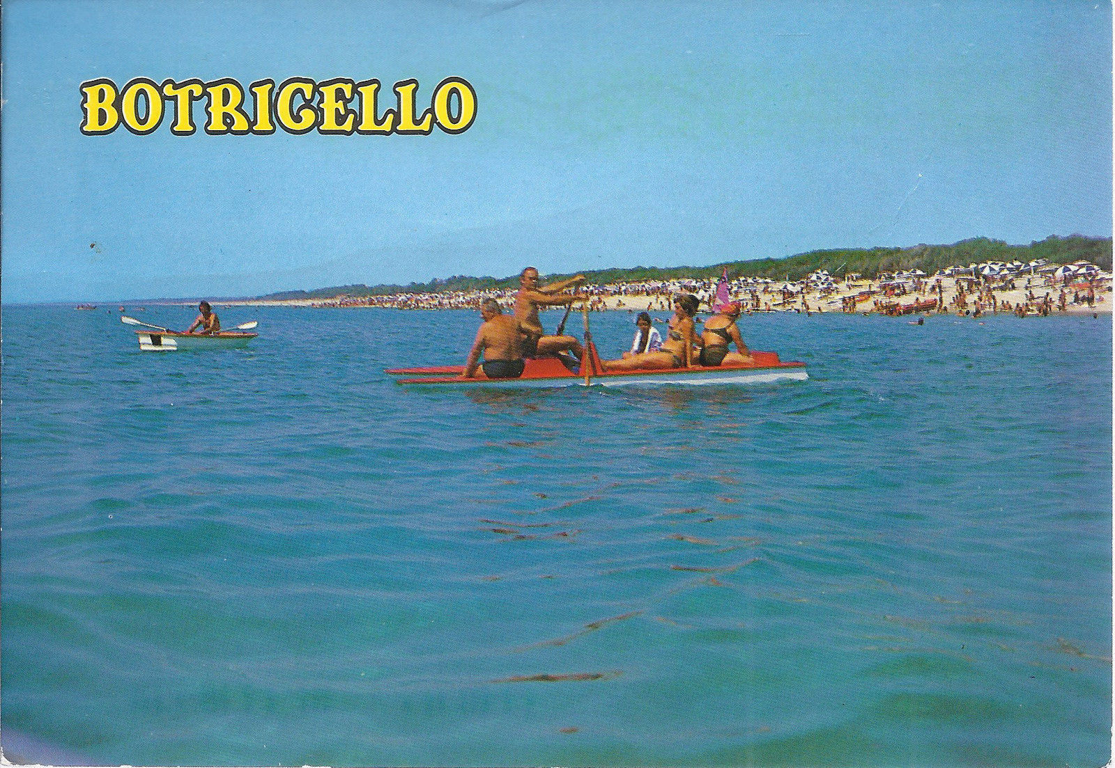 BOTRICELLO - SPIAGGIA - COSTA DEL TURCHESE - V 1996 - FG