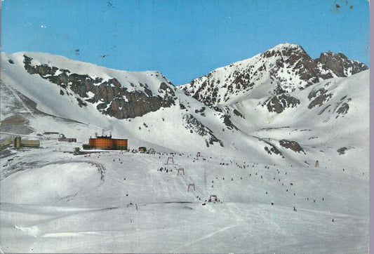 L'AQUILA - CAMPO IMPERATORE - ALBERGO E CAMPI DI SCI -