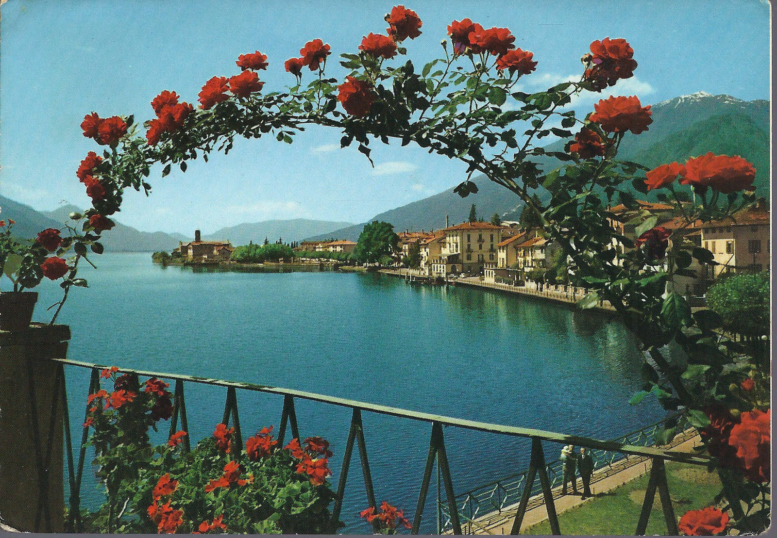 LAGO DI COMO - UN SALUTO - V 1969 - FG