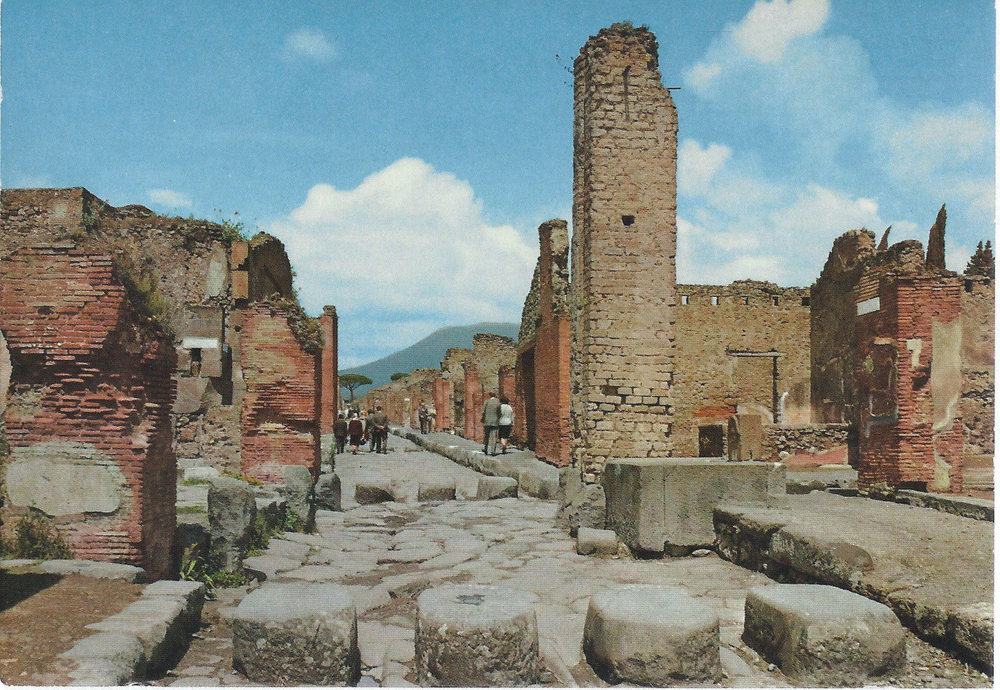 POMPEI - QUADRIVIO SULLA VIA STABIA - NV