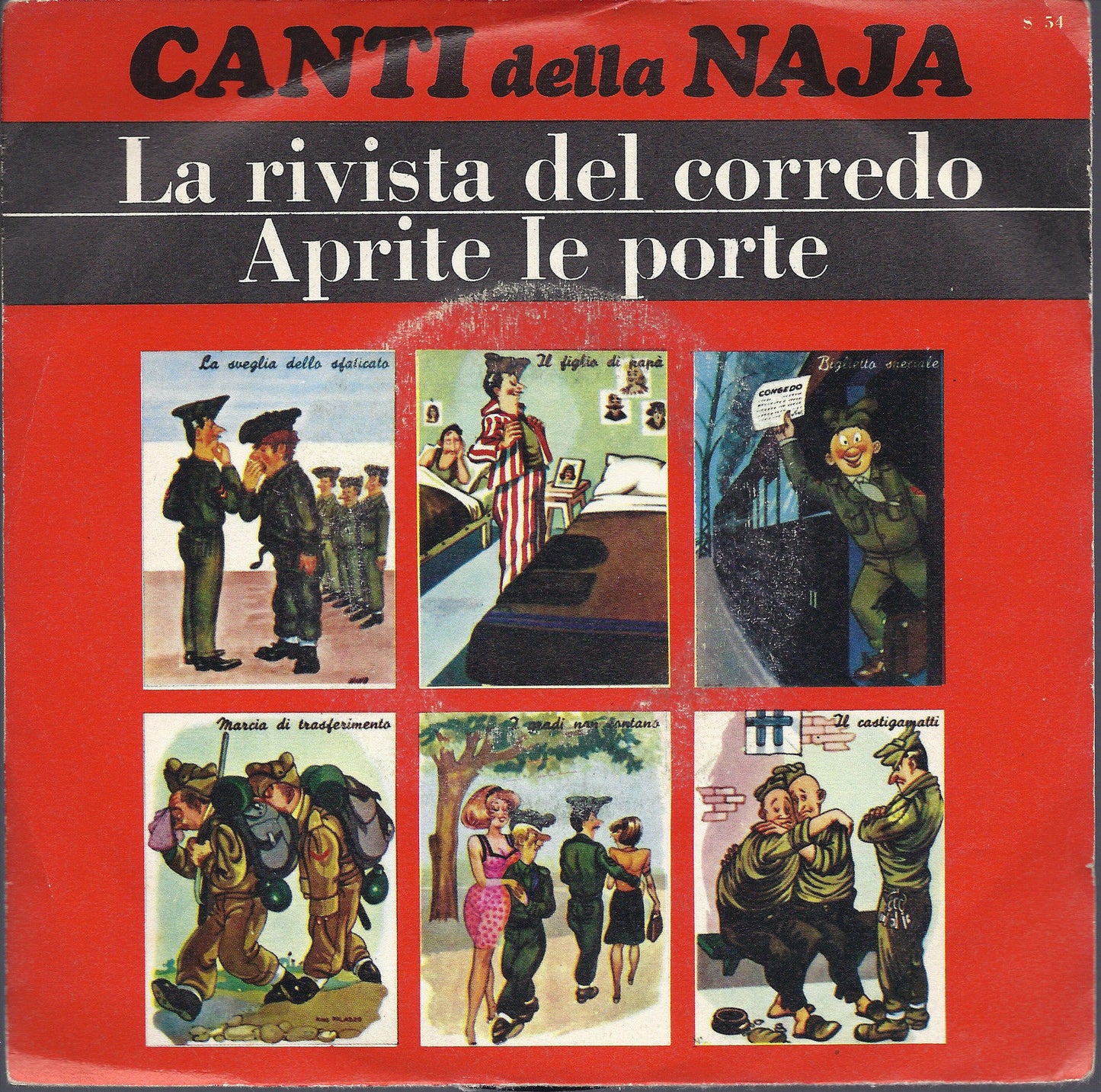 LA RIVISTA DEL CORREDO - APRITE LE PORTE # F. BURBA, G.TRAVERSI CANTI DELLA NAJA