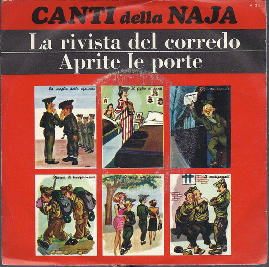 LA RIVISTA DEL CORREDO - APRITE LE PORTE # F. BURBA, G.TRAVERSI CANTI DELLA NAJA