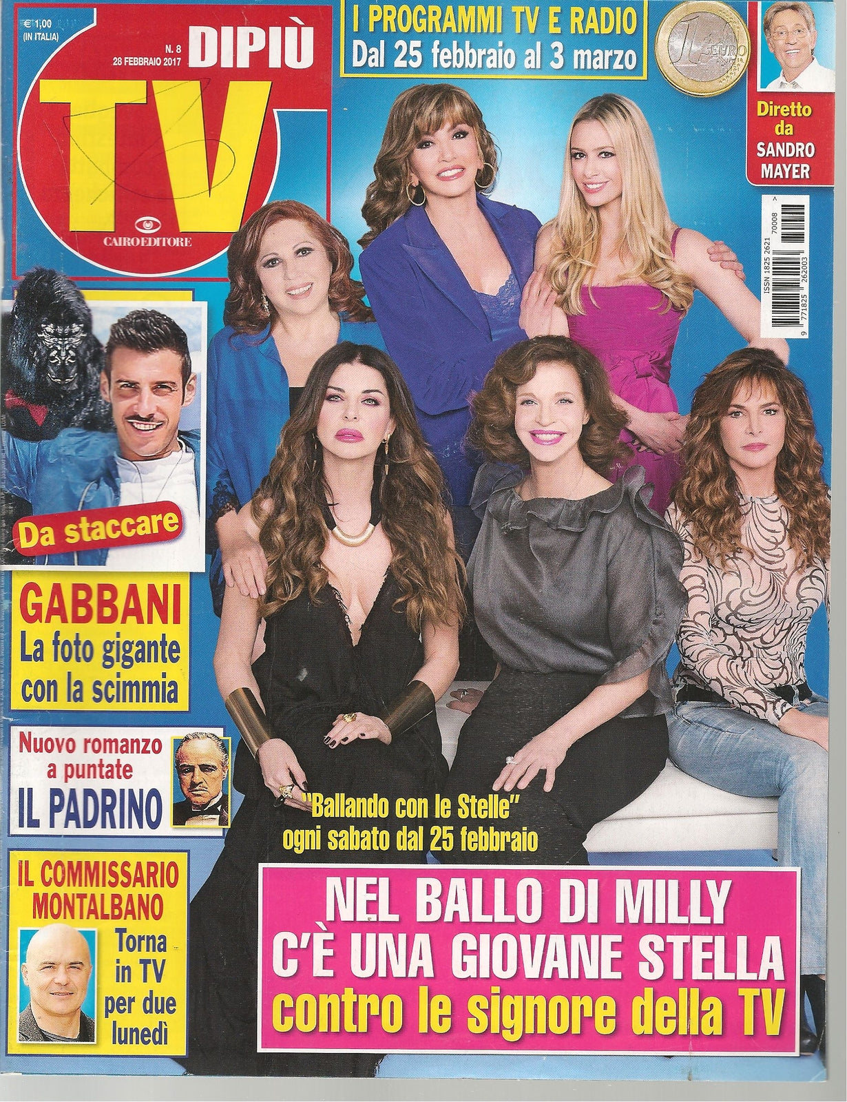 DIPIU' TV N. 8 - 28 FEBBARIO 2017 MILLY CARLUCCI GABBANI