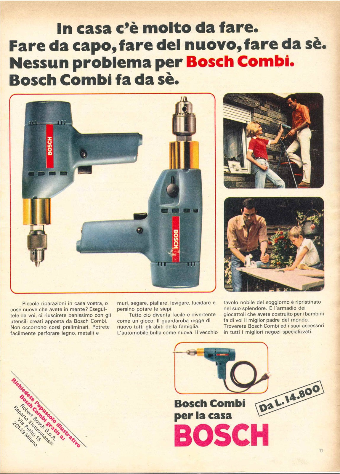BOSH COMBI - ADVERTSING