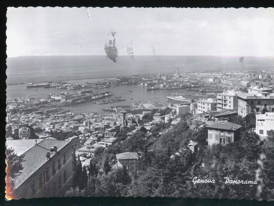 GENOVA - PANORAMA V1955