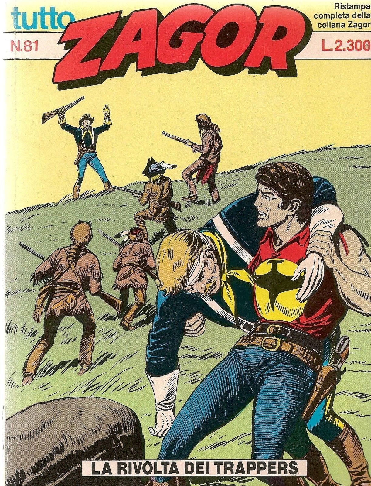 TUTTO ZAGOR N° 81 - LA RIVOLTA DEI TRAPPERS