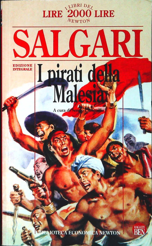 I PIRATI DELLA MALESIA - E. SALGARI - NEWTON 1994 - OUTLET DEL LIBRO
