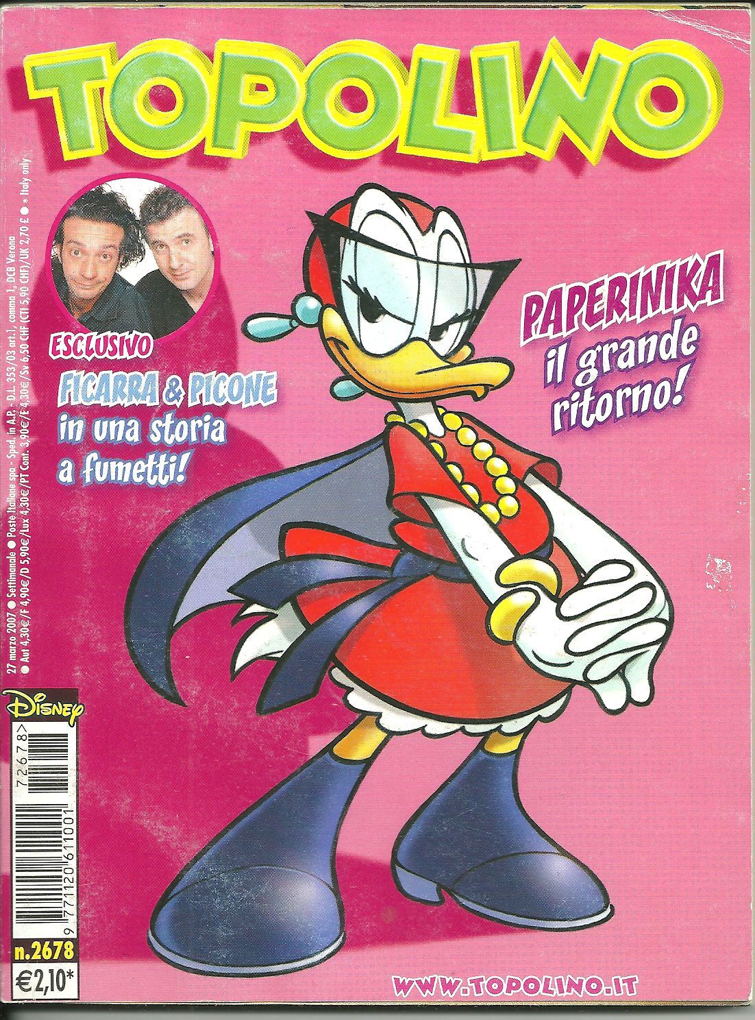 TOPOLINO N. 2678-27 MARZO 2007