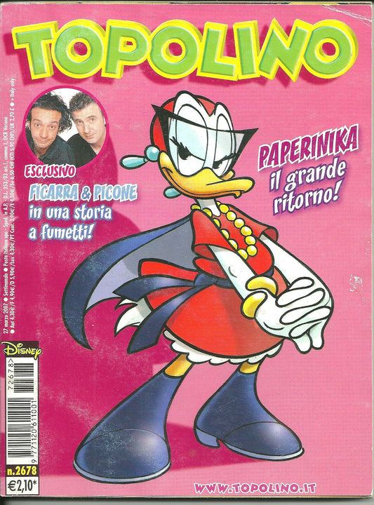 TOPOLINO N. 2678-27 MARZO 2007