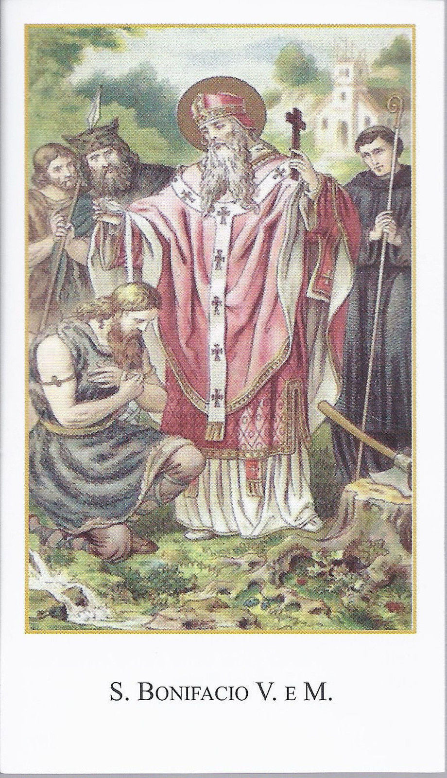 S. BONIFACIO Vesc. e Mart. - SANTINO - AS014-280 - Ed. Paco