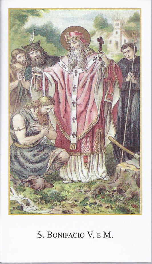 S. BONIFACIO Vesc. e Mart. - SANTINO - AS014-280 - Ed. Paco