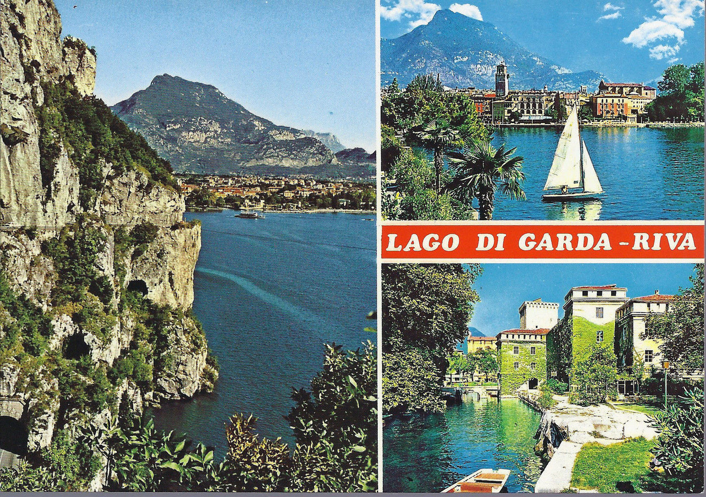LAGO DI GARDA - RIVA - 3 VEDUTE - NV